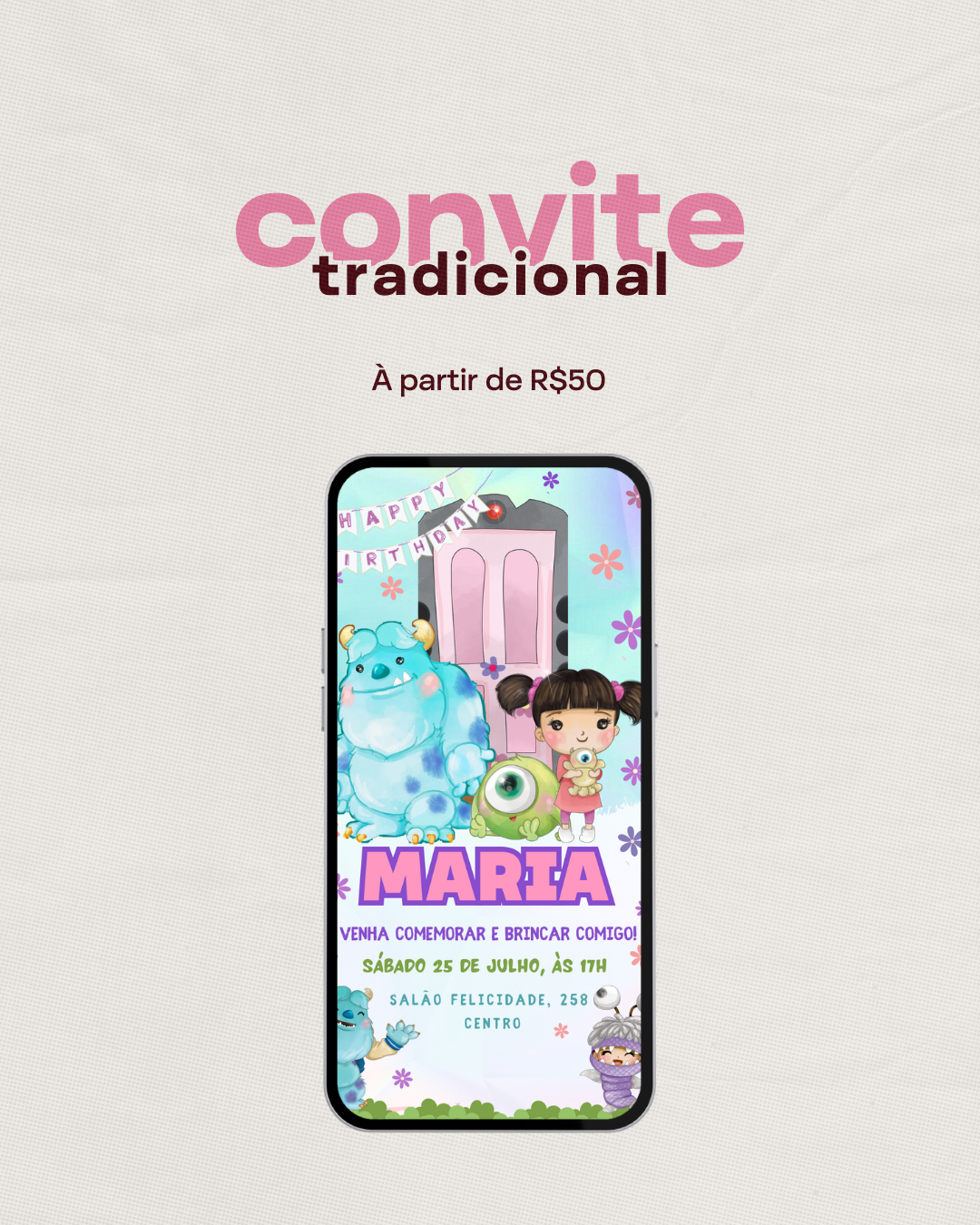 Convite Tradicional